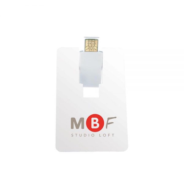 Flip Card USB 2.0 Flash Drive - 1GB